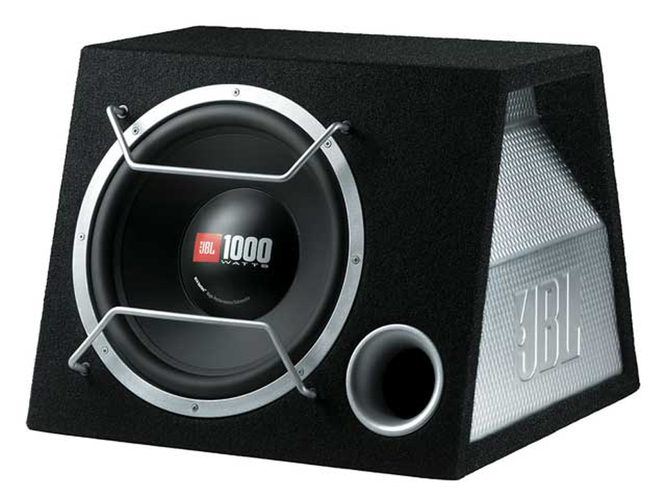 GRAND TOURING GTO 1200B - Black - 12 inch Bass Reflex Subwoofer Enclosure - Hero